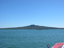 Rangitoto Island von der Fähre