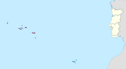 Karte von Azoren