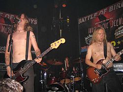 Reverend Bizarre live beim Templars of Doom Fest (2005)