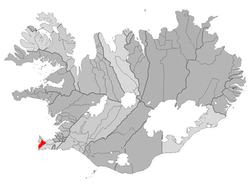 Lage von Reykjanesbær