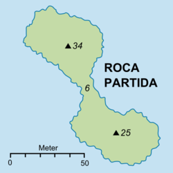 Karte von Roca Partida