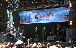 Royal Hunt auf dem Festival Sweden Rock 2008