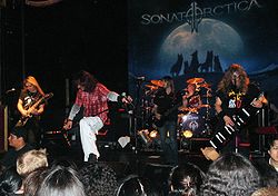 Sonata Arctica im September 2007