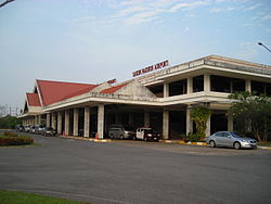 Terminal des Flughafens