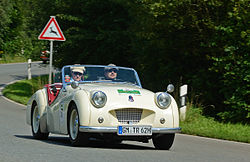 Saxony Classic Rallye 2010 - Triumph TR2 1954 (aka).jpg