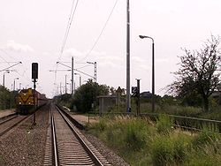 Güterzug am Bf Elisabethhöhe