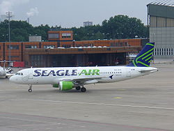 Airbus A320 der Seagle Air