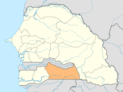 Die Region Kolda in Senegal