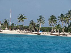 South Cay, eines der Cays der Serrana Bank