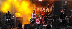 live auf dem Hütte-Rockt Festival (2009)