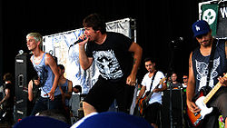 Set Your Goals auf der Warped Tour 2008