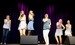 Sjaella bei A Capella hoch 5 in München (2010)