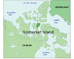 Lage von Somerset Island