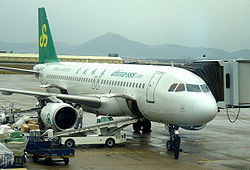 Airbus A320 der Spring Airlines