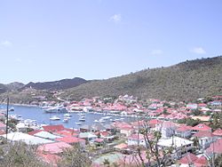 Blick über Gustavia