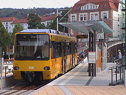 Strecke der Zahnradbahn Stuttgart