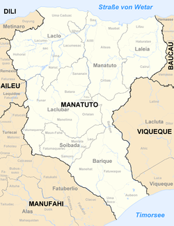 Der Laleia durchfließt den gleichnamigen Subdistrikt im Nordosten des Distrikts Manatuto