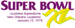 Logo des Super Bowl XII