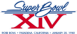 Logo des Super Bowl XIV