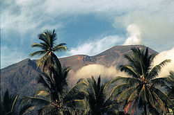 Der Vulkan Gamalama