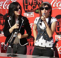 The Veronicas interviewed 2006.jpg