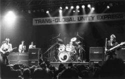 The Jam in Newcastle 1982 (Paul Weller, Rick Buckler, Bruce Foxton; v.l.nr.)
