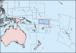 Karte Mission sui juris Funafuti
