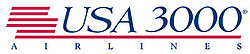 Das Logo der USA 3000 Airlines