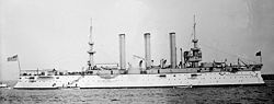 Die USS Brooklyn (um 1907)