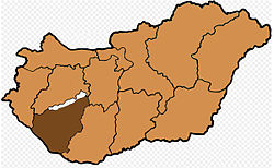 Karte Bistum Kaposvár