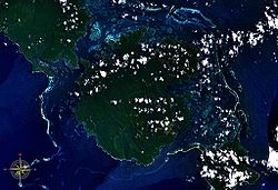 Satellitenbild von Vangunu