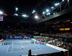 Venus Williams vs Ana Ivanovic @ Zurich Open 2008, Hallenstadion.jpg