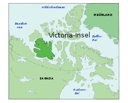Lage von Victoria-Insel