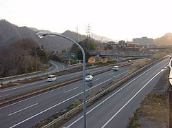 Chūō-Autobahn bei Uenohara
