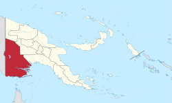Lage von Daru Island
