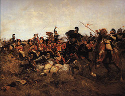 Die Schlacht bei Quatre-Bras, von James Wollen
