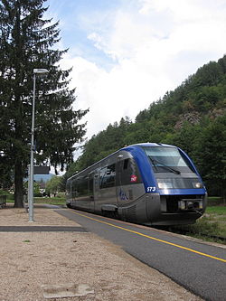 X 73500 im Bahnhof Kruth