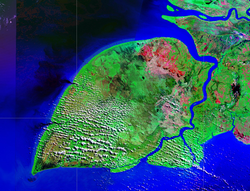 NASA Geocover 2000 Satellitenaufnahme