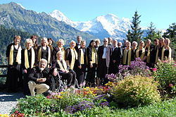 Konzertreise in Isenfluh, Schweiz, 2009