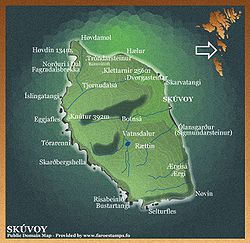 Karte von Skuvoy