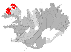 Lage von Ísafjarðarbær