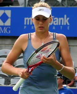 Nicole Vaidišová bei den Medibank International in Sydney, Australien 2006