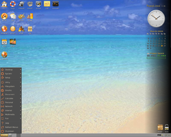 Bildschirmfoto von Puppy Linux 4.2