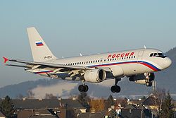 Airbus A319 der Rossija