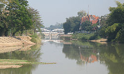 Der Maenam Wang in Lampang