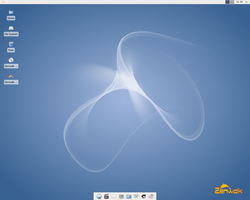 Bildschirmfoto von Zenwalk Linux 6.0