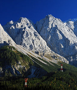Kleine (links) und Große Riffelwandspitze