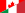 Flag of Canada and Italy.svg