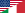 Flag of the United States and Italy.svg