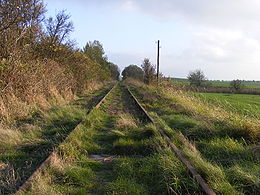 Strecke südlich von Kleinow (2008)